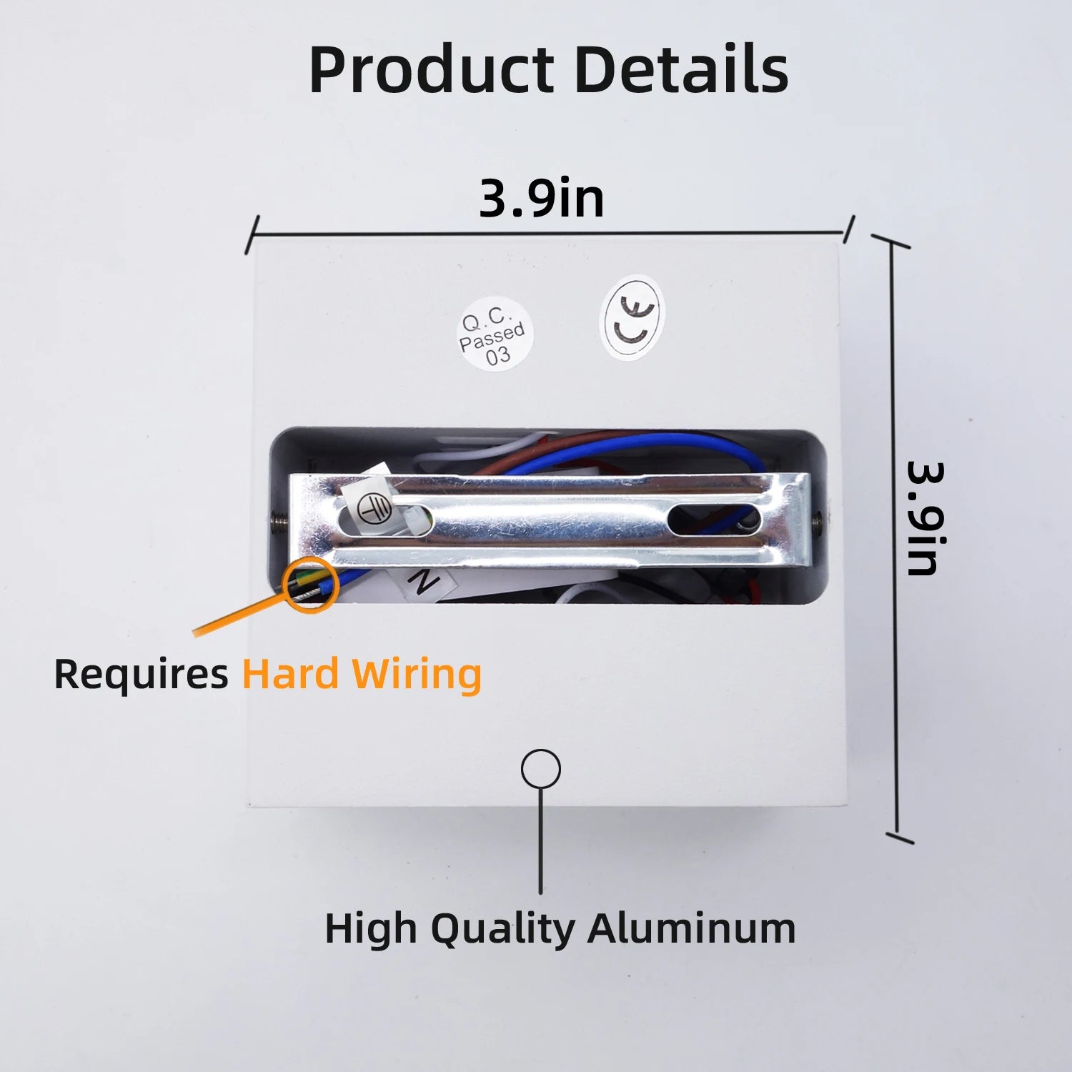 Modern Cube LED Wall Light