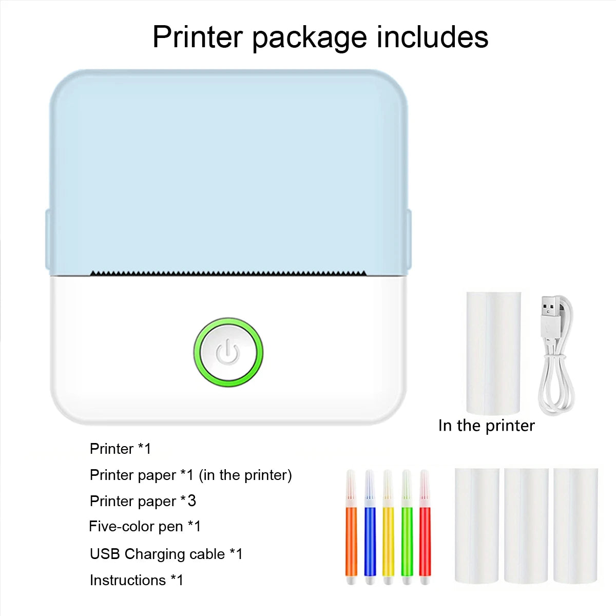 Mini Pocket Thermal Printer