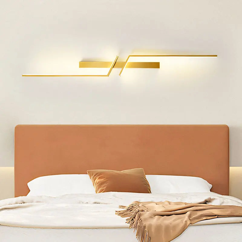 Bent Minimalist LED Wall Light