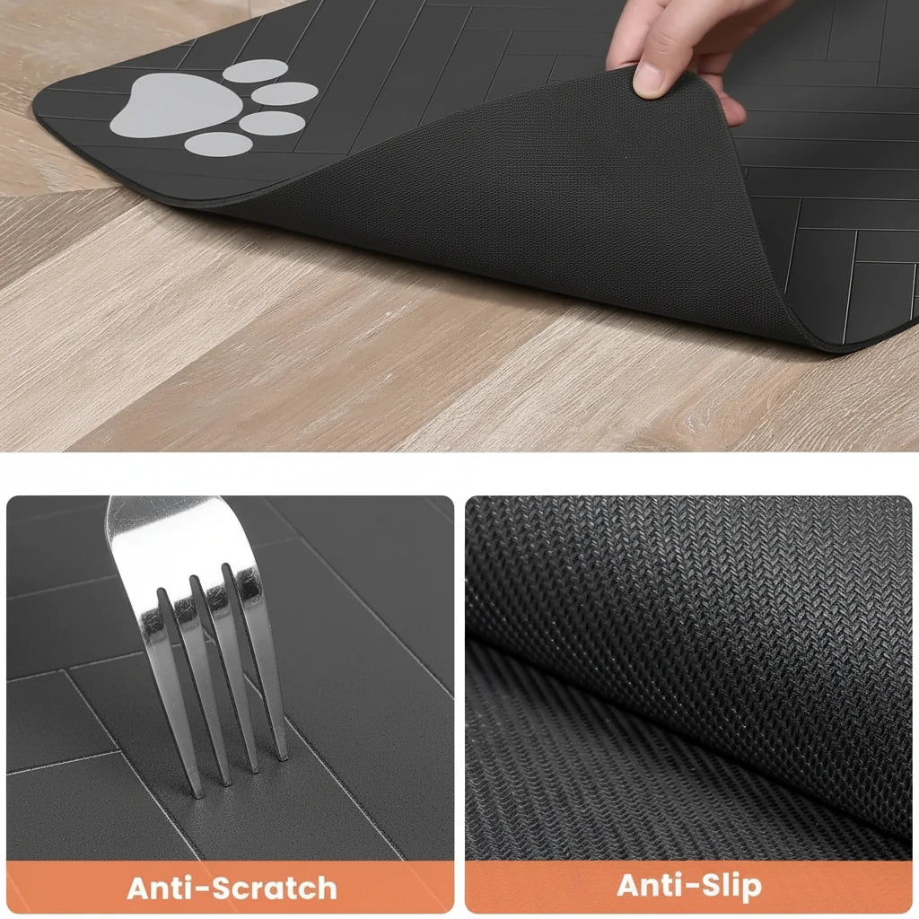 Absorberende Antislip Voerbakmat