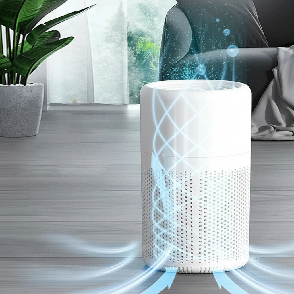 Compact Air Purifier with HEPA Filter