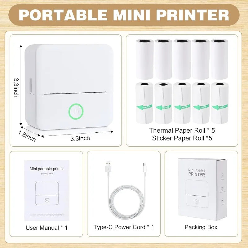 Mini Inktloze Printer