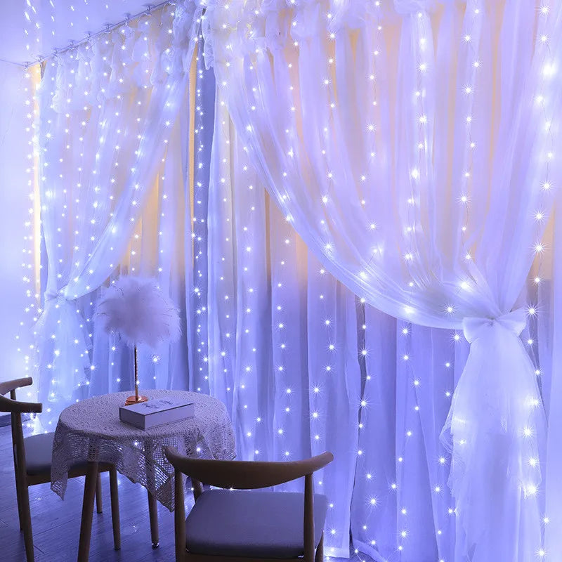 Festive LED Light Curtain