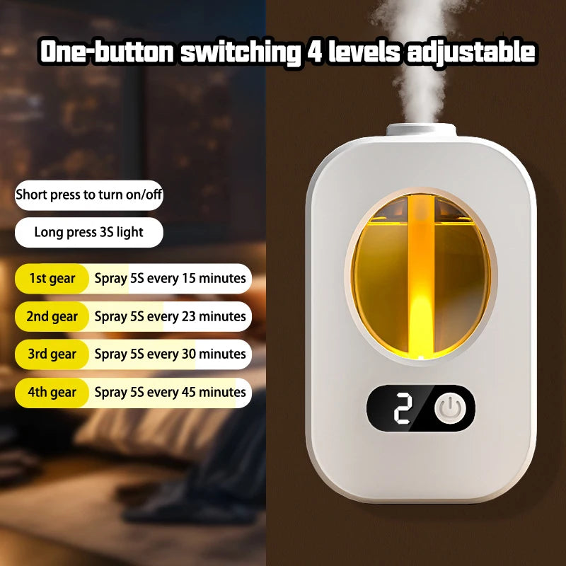 Smart Wall-Mount & Desktop Aroma Diffuser