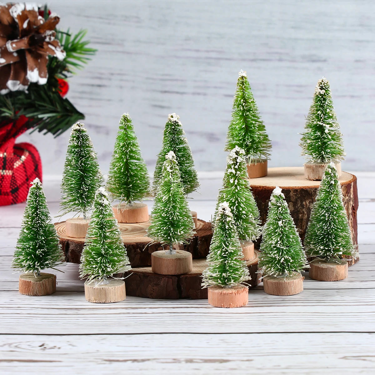 Mini Tabletop Christmas Trees