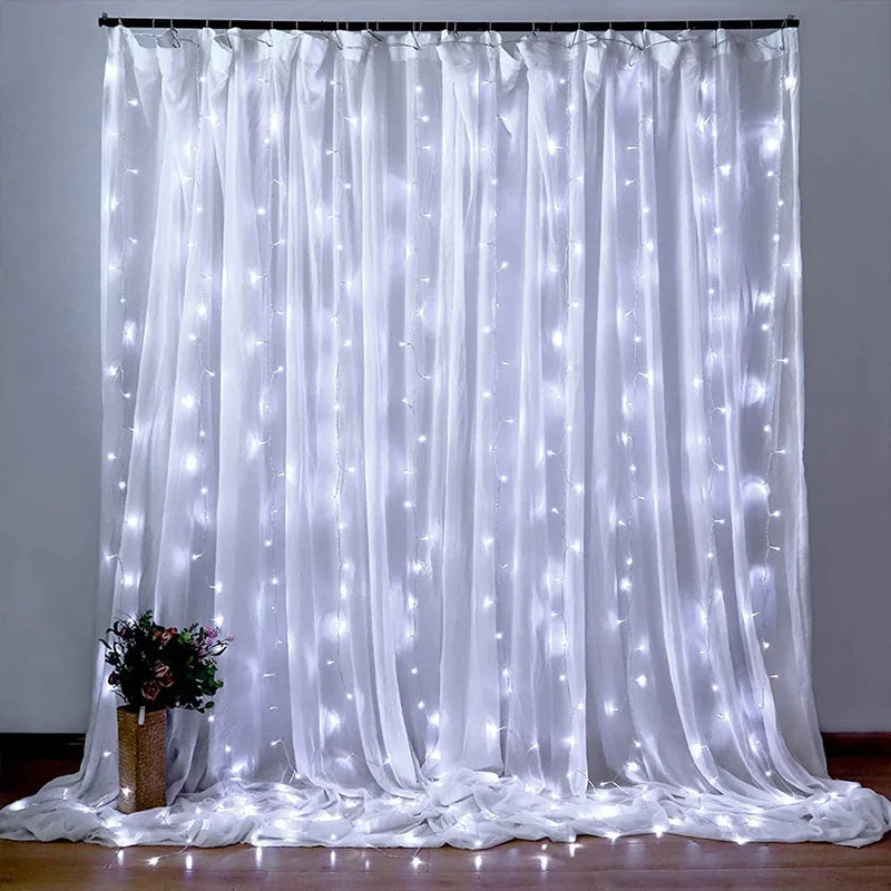 Festive LED Light Curtain